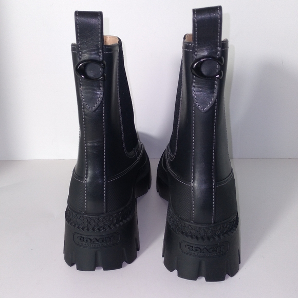 Coach Jayla Black Bootie Boots Women's Size- 7.5 - Picture 9 of 12
